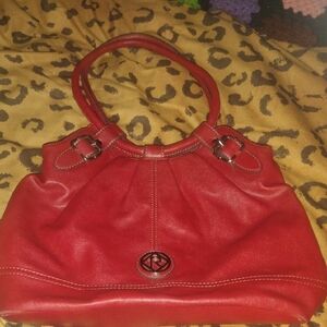 Red Vintage Designer Women's Bag